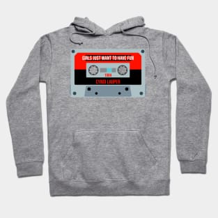 Cyndi Lauper Classic Retro Cassette Hoodie